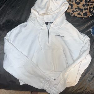 Alphalete Cropped Cinched Waist Hoodie